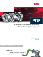 Increased Efficiency For Electric Motors: FAG Generation C Deep Groove Ball Bearings