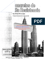 Concretos de Alta Resistencia