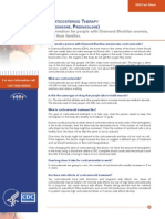 508 DBA Corticosteroid Therapy Fact Sheet