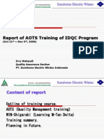 AOTS Training Report Presentation - IDQC - Erry W