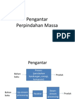 Pertemuan 1 Pengantar Perpindahan Massa