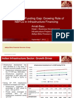 Arnab Basu - Bridging Funding Gap - NBFC in Infra