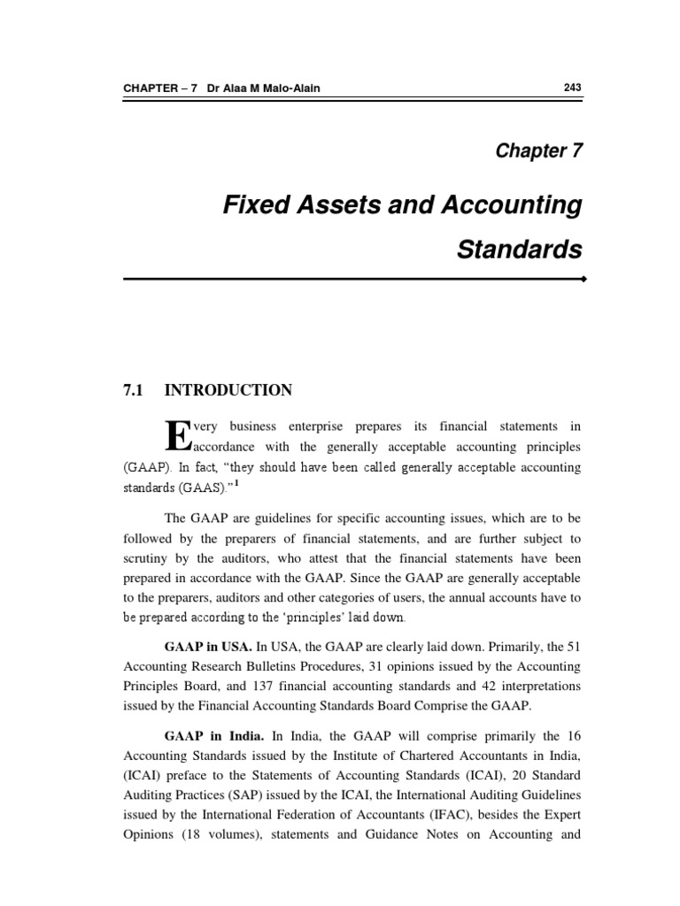 Accounting For Fixed Assets | PDF | Book Value | Depreciation