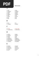 Kamus Kata Awalan 'A' | PDF | Seni & Disiplin Bahasa | Kesehatan ...