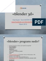 Blender 3 d Intro 2013
