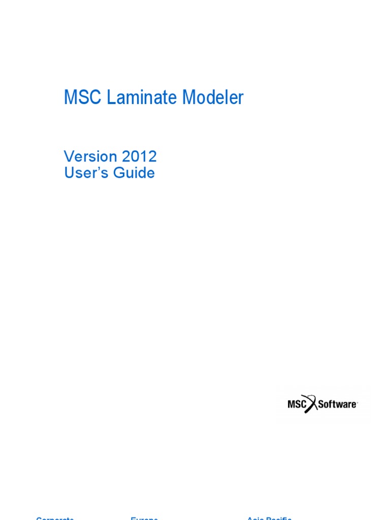 Patran 2012 Laminate PDF Composite Material Curvature