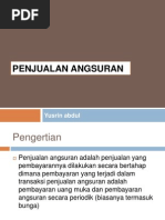 Penjualan Angsuran