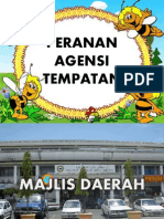 PERANAN AGENSI TEMPATAN