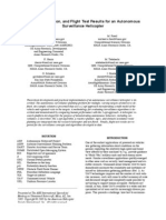 Design Integration and Flight Test Results For An Autonomous