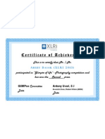 Glimpse Certificate