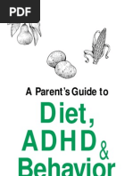 Diet, Adhd, & Behavior