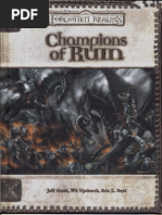 D20 - Forgotten Realms Champions of Ruin