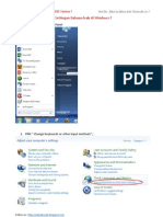 Settingan Arabic Di Windows 7