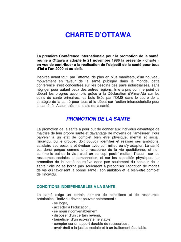 charte-d-ottawa-promotion-de-la-sant-pdf-promotion-de-la-sant