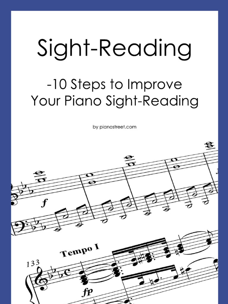 10 Piano Sight Reading Tips | Interval (Music) | Chord (Music)