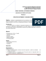 P5 Ac Circuitos de 1 - ° y 2 - ° Orden