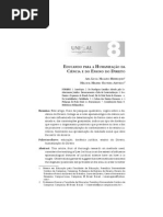 Humanismo e Direito - Ana Lucia e Heloisa Helena