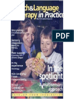 Speech & Language Therapy in Practice, Summer 2001