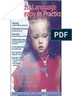 Speech & Language Therapy in Practice, Summer 2000