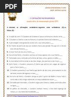 o Cavaleiro Da Dinamarca - Quest. Int. Global 20 Quest. v-F