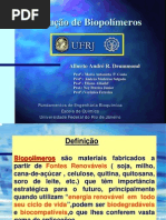 produção de biopolímeros