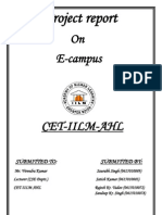 Project Report E-campus