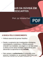 Os Graus Da Dúvida em Descartes