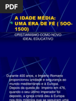 A Educacao Na Baixa Idade Media