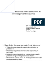 47502557 Consideraciones Acerca de Muestreo de Alimentos