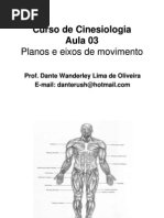 Aula 03 - Planos e Eixos de Movimento