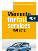 Renault - Dacia Prix Entretiens PDF
