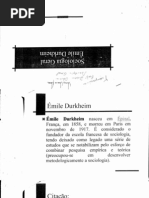 Emile Durkheim - Sociologia Geral