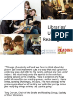 Reading Agency Universal Reading Offer Presentation 