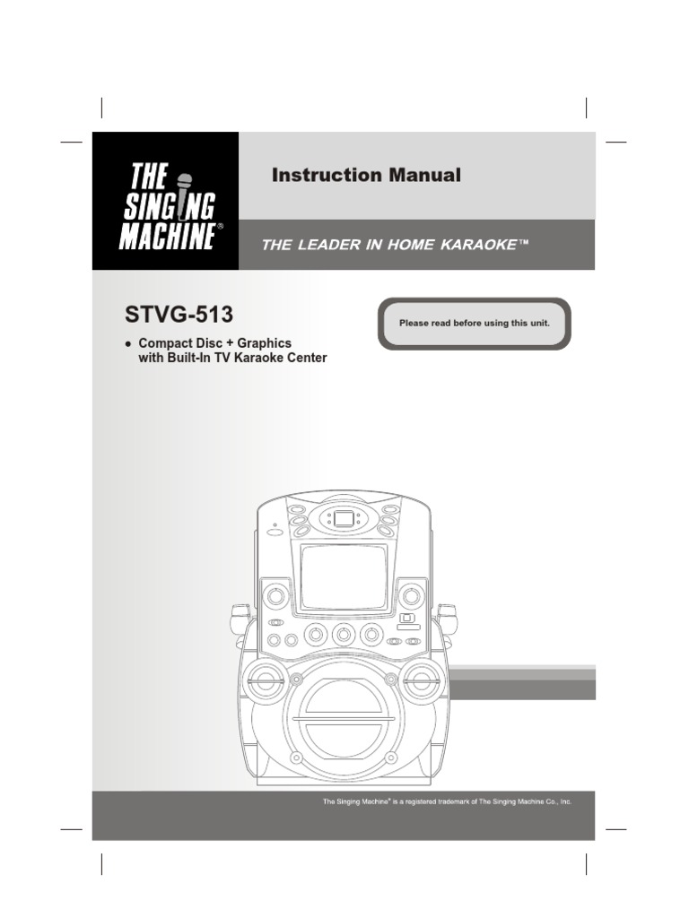 STVG 513 | PDF | Videocassette Recorder | Ac Power Plugs And Sockets