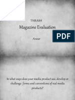 Magazine Evaluation