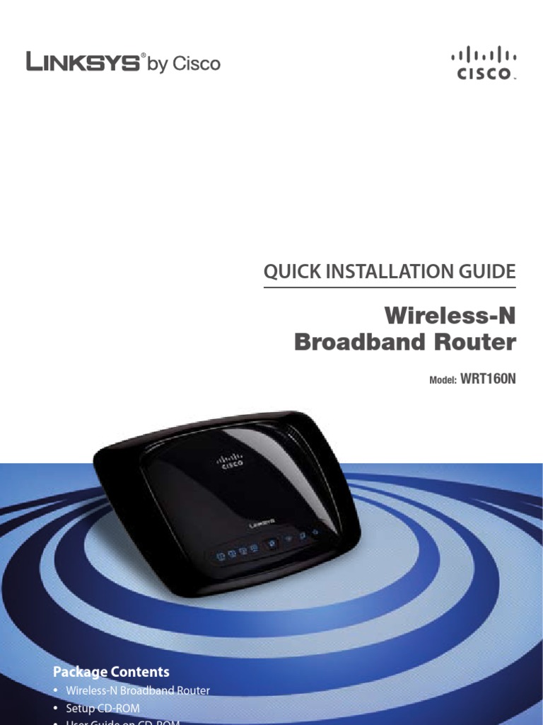 Wireless-N Broadband Router: Quick Installation Guide | PDF ...