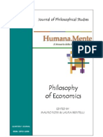 Humana - Mente 10 Philosophy of Economics
