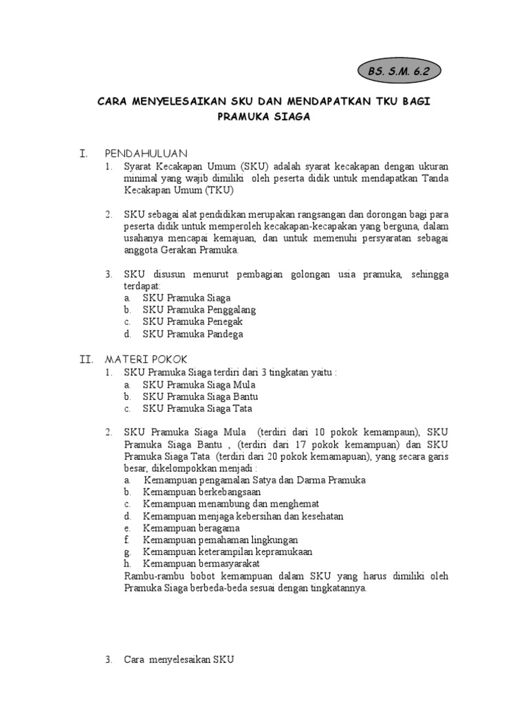 Puisi Anak Pramuka Penggalang