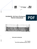 Cerco Perimetral en La Huerta