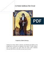 Akathist To Saint Anthony The Great