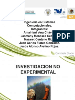 Investigacion No Experimental