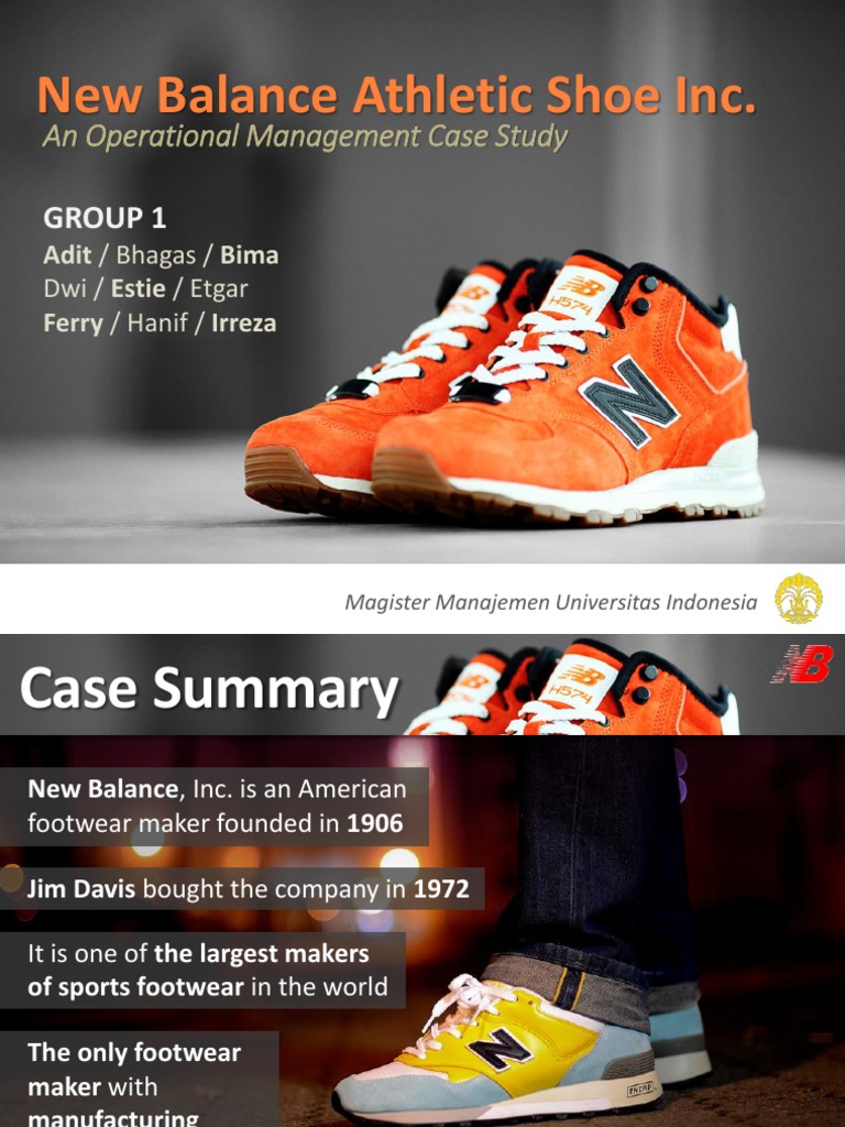 New Balance Athletic Shoe Inc 