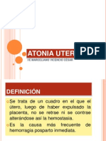 Atonía uterina: causas, síntomas y tratamiento