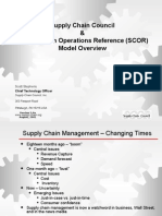 Supply Chain Council & Supply Chain Operations Reference (SCOR) Model Overview