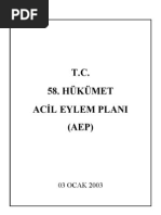 Acil Eylem Plani