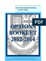 2012 IGCSE Options Booklet