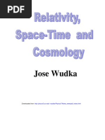 Download Relativity Space-Time and Cosmology - J Wudka by R Gray SN13727174 doc pdf