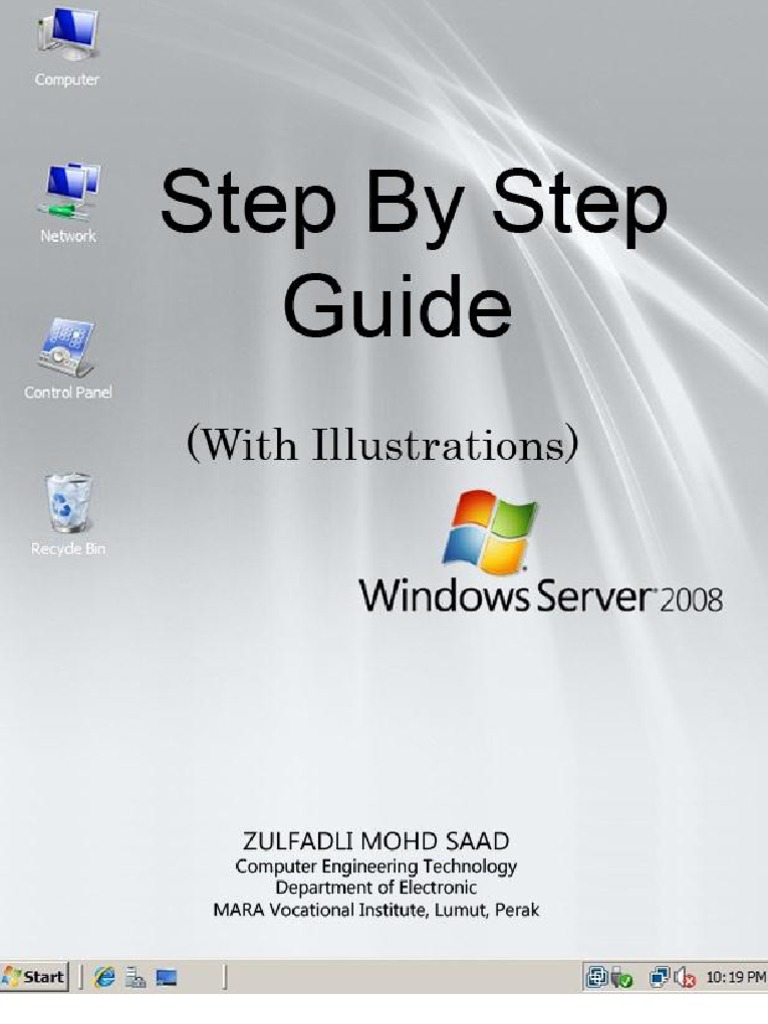 Windows Server 2008 Installation Guide | PDF | Domain Name System | Ip ...