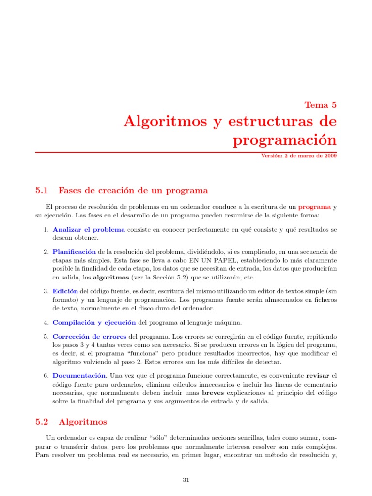 Ejemplos en Java PDF | PDF | Algoritmos | Programa de computadora