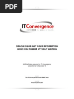 Oracle SSHR - Get What You Need When You Need It PDF